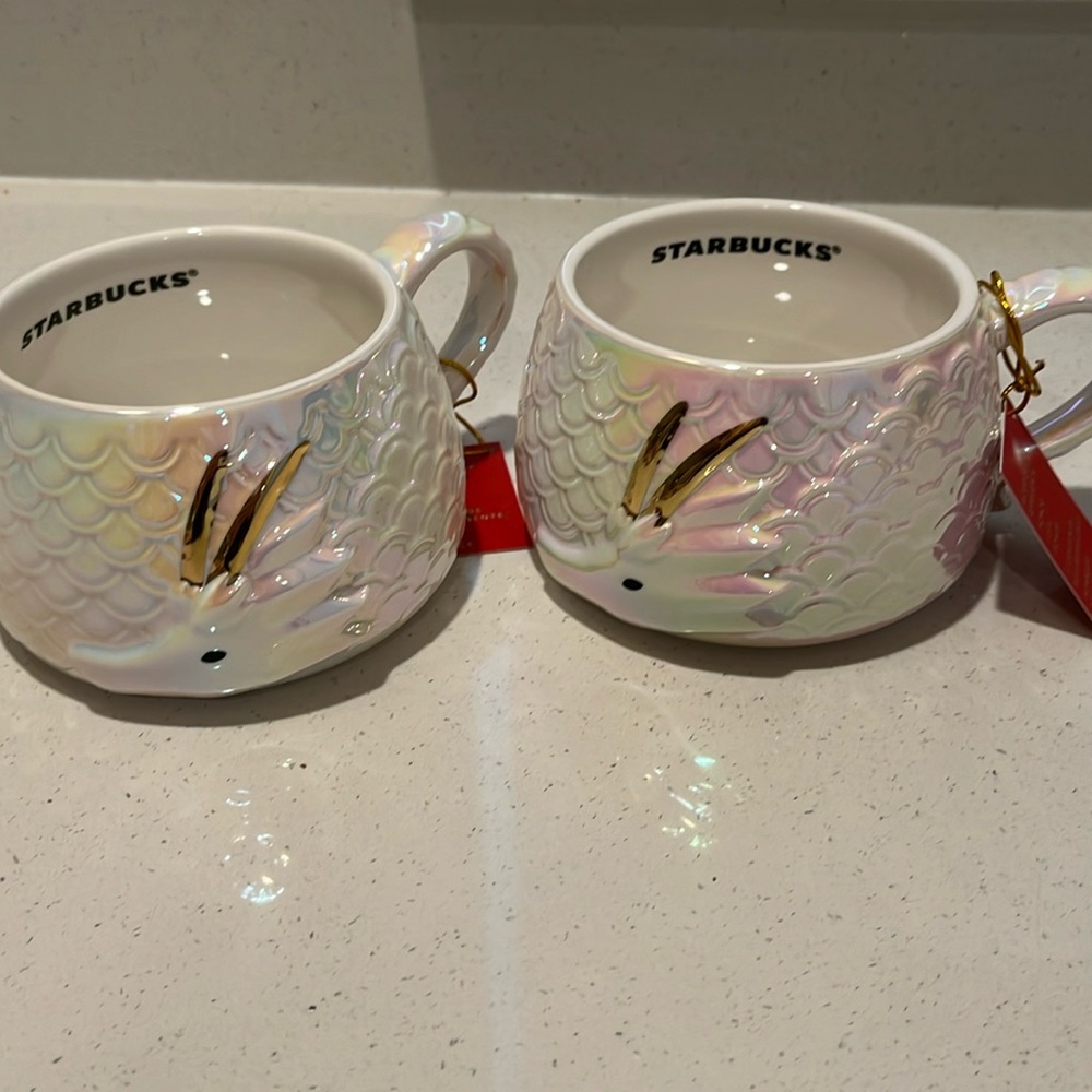 Starbucks 2024 Lunar New Year Dragon Ceramic Mug Nwt… Gem